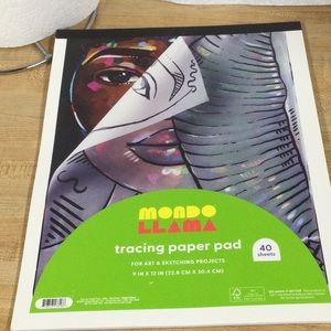 New mondo Llama Tracing Paper Pad